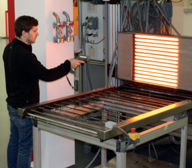 Certified infrared curing lamp fab