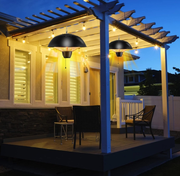 Wall mounted heater indoor