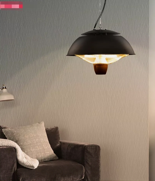 Infrared wall heater for bathroom